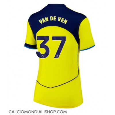 Maglie da calcio Tottenham Hotspur Micky van de Ven #37 Terza Maglia Femminile 2025-26 Manica Corta Maglie da calcio Tottenham Hotspur Micky van de Ven #37 Terza Maglia Femminile 2025-26 Manica Corta